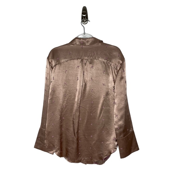 GRLFRND | NWT Pin Up Girl Blouse in Blush Nude Small - Picture 3 of 9